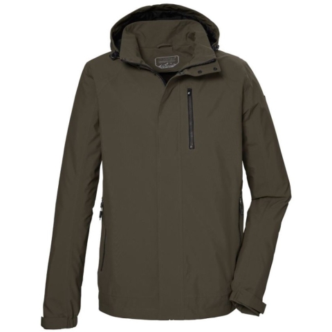 Killtec KOS 52 Outdoorjas Heren - Donkergroen, XL