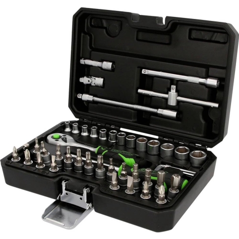 KS Tools 512.0048 COMPETITION 1/4 Steckschlüssel-Satz 512.0048 Dopsleutelset