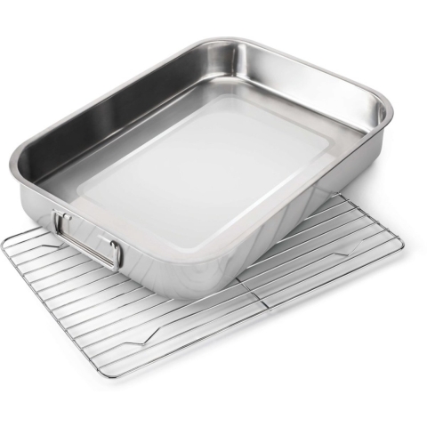 Rvs braadslede met omkeerbaar rek Napoleon Grills - Napoleon grills