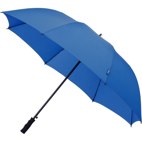 Falcone golfparaplu/stormparaplu - windproof - blauw - 120 cm - automaat -