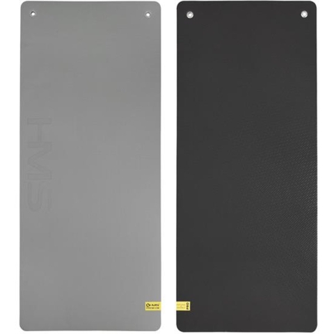 HMS Fitness Mat - Grijs/Zwart - 15 mm