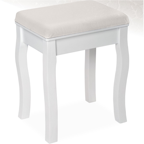 tectake® - make up kruk schminkkruk met gestoffeerde zitting - 402073