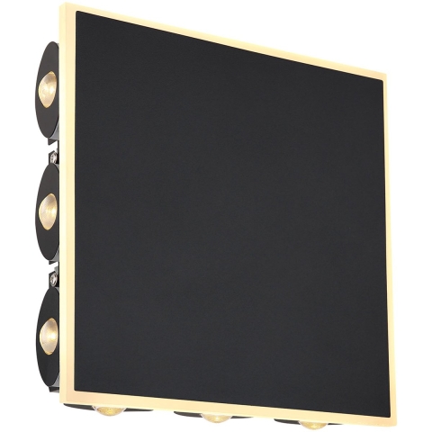 Globo - wandlamp - Saidy - zwart - metaal - LED - 78408-12