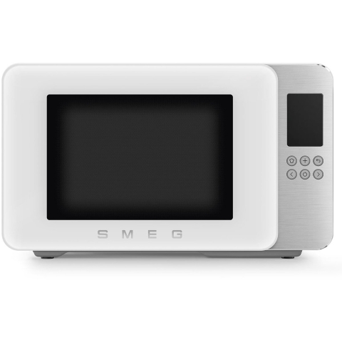 SMEG Magnetron met grill Wit Magnetron, Wit, Vrijstaand, Magnetron met grill