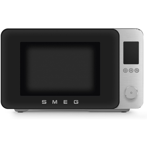 SMEG Magnetron met combi oven Zwart Magnetron, Zwart, Vrijstaand, Combi-magnetron