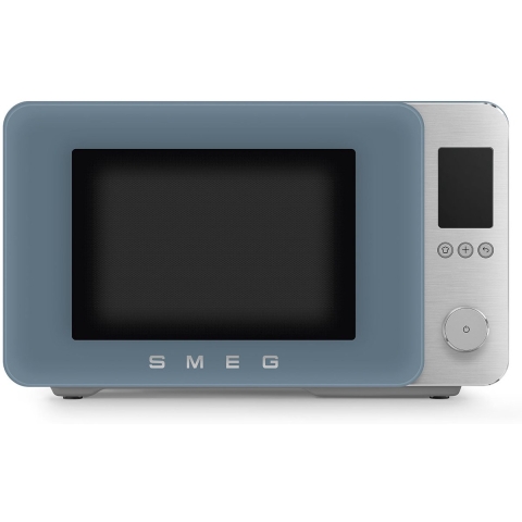 SMEG Magnetron met combi oven Storm Blue Magnetron, Storm Blue, Vrijstaand, Combi-magnetron