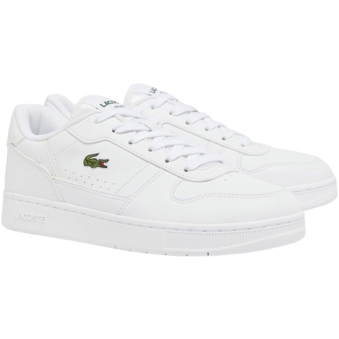 Jongens Lacoste Juniors T-Clip Set Sportschoenen in Wit
