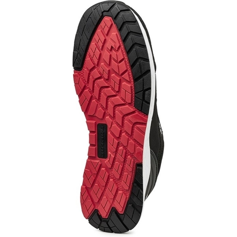 Dunlop Storm Nubuck Heren Veiligheidsschoenen Zwart/Wit/Rood