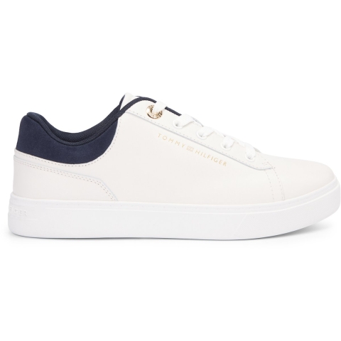Tommy Hilfiger Bianco Polyurethaan Dames Sneakers