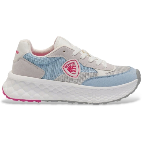 Blauer Azzurro Polyurethaan Dames Sneakers