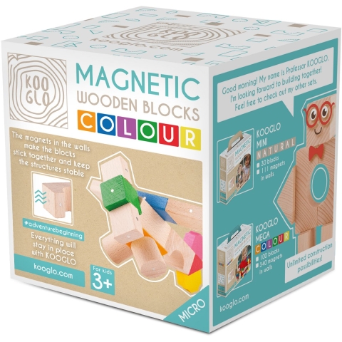 Kooglo Vliegtuig - Micro - 14 st. - Kooglo - OneSize - Speelgoed