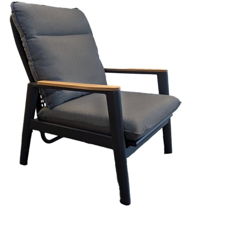 Beaval Lounge Tuinstoel Antraciet Trestino - Trestino