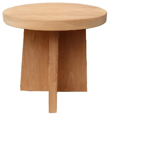 Capivara Teak Salontafel dia50 cm Buitengewoon de Boet - Buitengewoon de boet