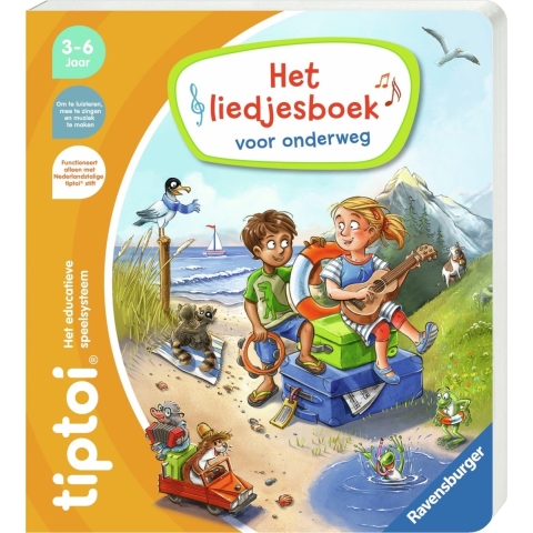 Tiptoi Liedjesboek voor Onderweg