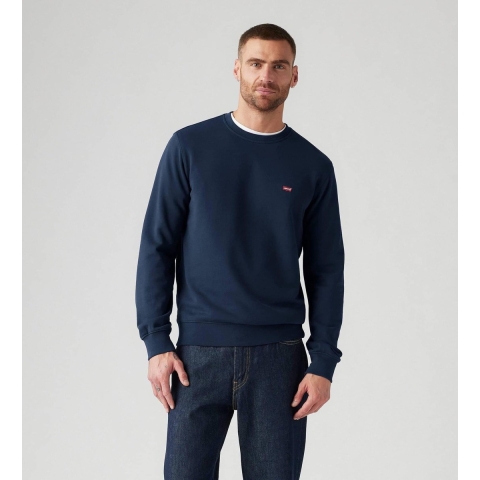 Levi's Nieuwe Original Duurzame Ronde Hals Sweatshirt - Blauw