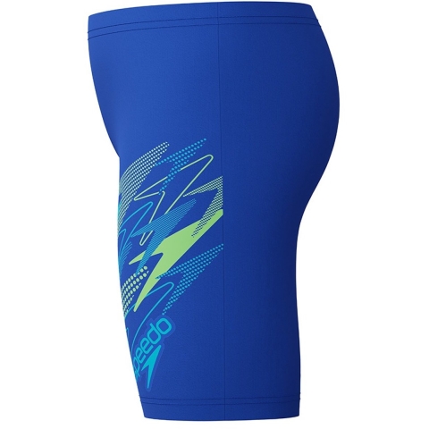 Speedo Zwemslips - UV40+ - Medley Logo Jam - Deep Sapphire/M - Speedo - 7-8 jaar (122-128) - Badmode