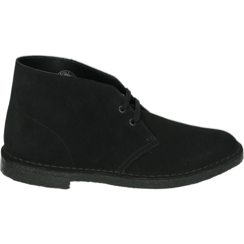 Clarks Originals Desert Boot Zwart Suède