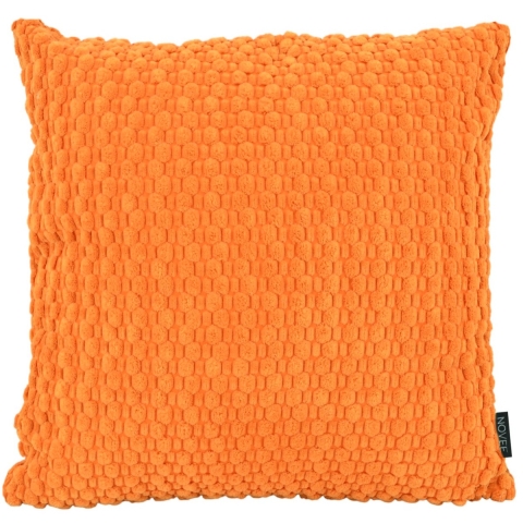 NOVÉE Sierkussen corduroy knit oranje | 45 x 45 cm | polyester