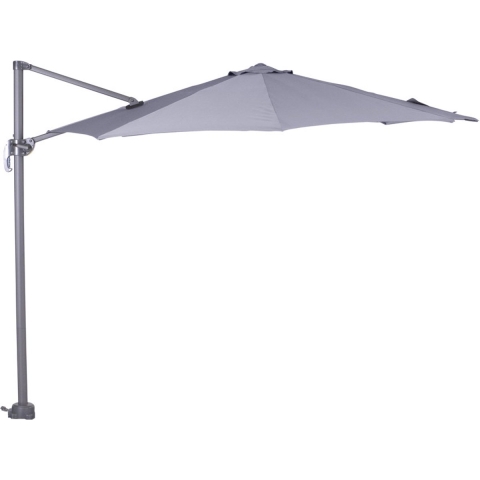 Garden Impressions Hawaii parasol s Ø300 cm carbon black licht grijs