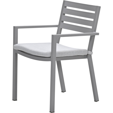 Garden Impressions Oklahoma aluminium dining tuinstoel - valley sand