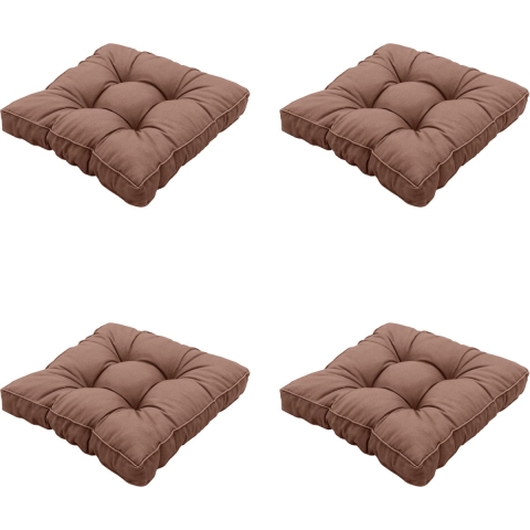 Madison zitkussen panama - 47x47x10cm set van 4