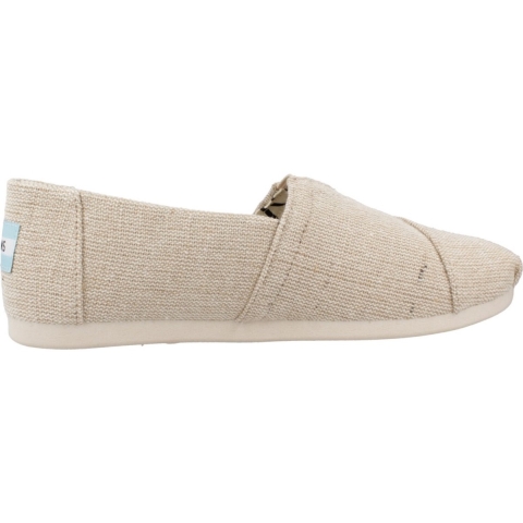 TOMS Alpargata Jute Heren Espadrilles Naturel Ongeverfd