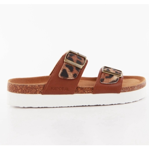Crocs Kaporal met luipaardprint voor dames