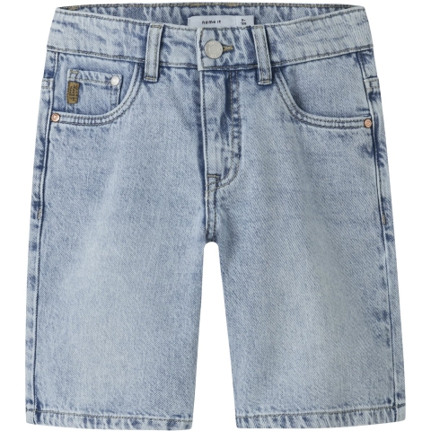 Name It Shorts - Noos - NkmRyan - Light Blue Gebleekt Denim - Name It - 7 jaar (122) - Shorts
