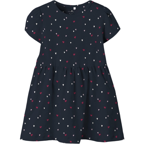 Name It Jurk s/s - NmfFilla - Dark Sapphire - Name It - 2 jaar (92) - Jurk