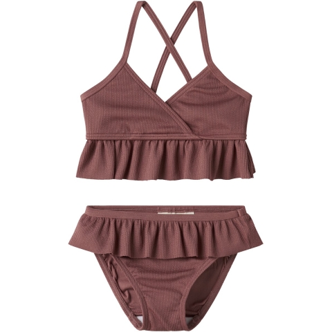 Lil Atelier Bikini - NmfFola - Verdord Rose - Lil Atelier - 3 jaar (98) - Bikinis