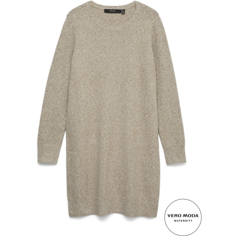 Jurk Vero Moda Gebreid Beige