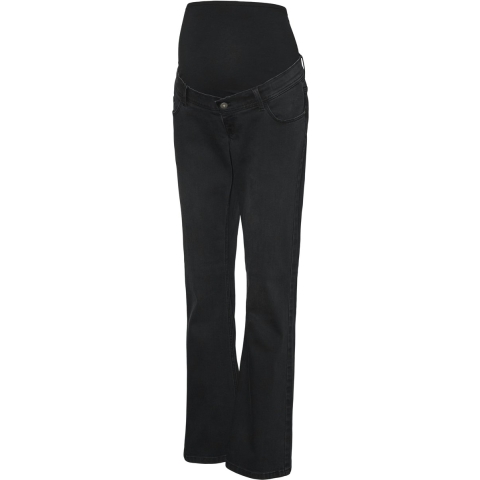 Flared Jeans Mamalicious Washed Black