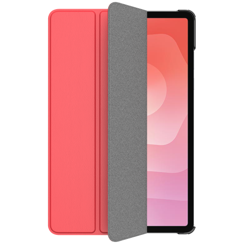 Just In Case Trifold Smart Book Case Tablet Cover Beschermhoes Rood