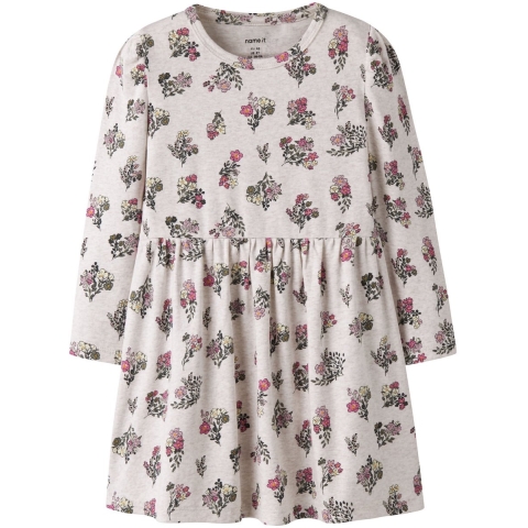 Name It Jurk - NmfDoritta - Peyote Melange - Name It - 6 jaar (116) - Jurk