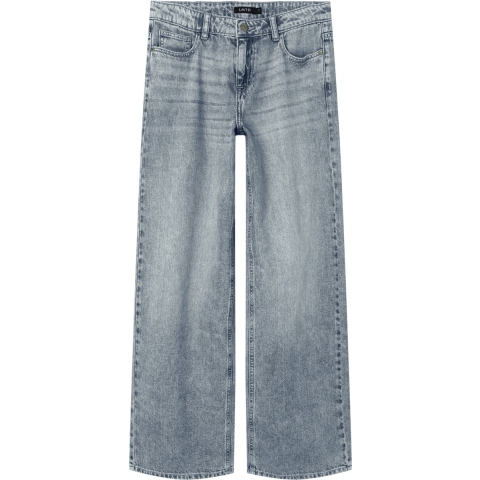 LMTD Jeans - NlfBett - Medium+ Blue Denim - LMTD - 10 jaar (140) - Jeans