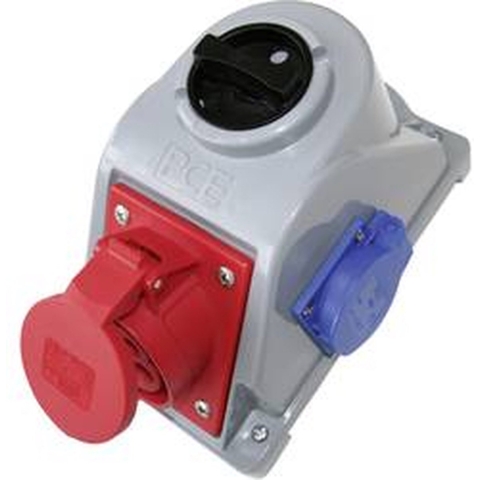 PCE 96061551 CEE-wandcontactdoos 16 A 5-polig 400 V 1 stuk(s)