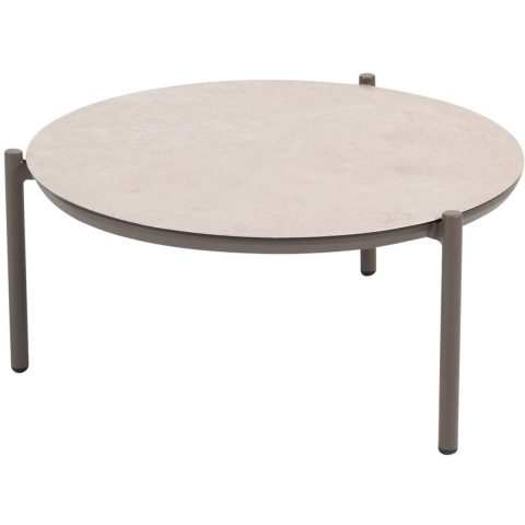 Vic coffee tafel terre printed keramiek dia. 73 cm Taste - Taste