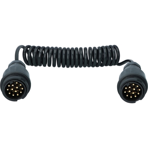 Carpoint Spiraal Trailer Verlengkabel 13p>13p - 0,5mm² - Flexibel