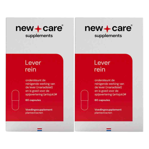 2x New Care Lever Rein 60 capsules