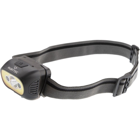 Rubytec Owl Sensor USB oplaadbare hoofdlamp zwart