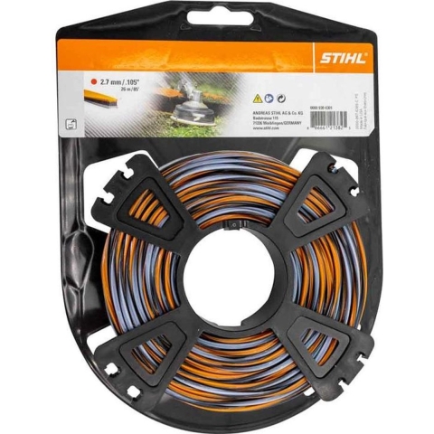 Stihl Accessoires maaidraad | Hightech CF3 Pro kruisvormig | Ø 2,7mm x 27m - 00009304301