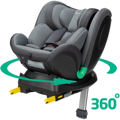 Bebeconfort EvolveFix Plus i-Size - Autostoeltje - 360° Rotatie - Tinted Graphite