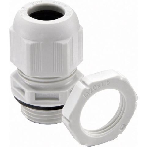 Wiska 10066524 M12 Polyamide Grijs-wit (RAL 7035) 50 stuk(s)