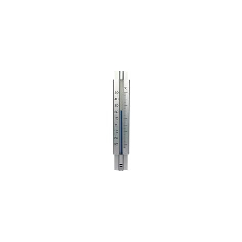 Thermometer buiten - metaal - 29 cm -