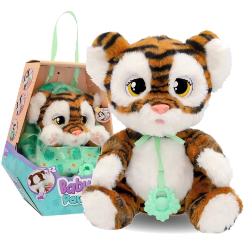Baby Paws Knuffel - 24 cm - Tijger - Baby Paws - OneSize - Knuffel