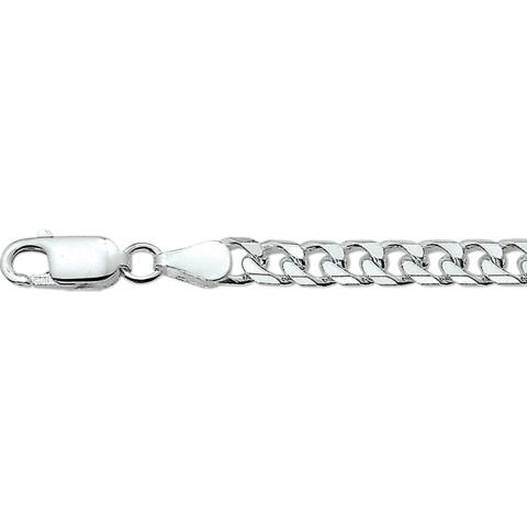 Vigor - 1001775 - Heren Ketting Geslepen Gourmet 5,0 mm - Zilver