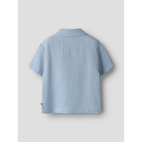 Lil Atelier Overhemd - NmmFulina - Zen Blue - Lil Atelier - 2 jaar (92) - Overhemd