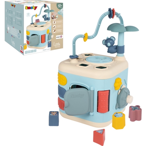 Smoby Activiteitenspeelgoed - Kleine ontdekkingskubus - Smoby - OneSize - Activiteitenspeelgoed