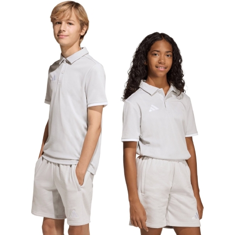 adidas Performance Polo - Entrada 26 - Team Light Grey/Wit - adidas Performance - 6 jaar (116) - Polo