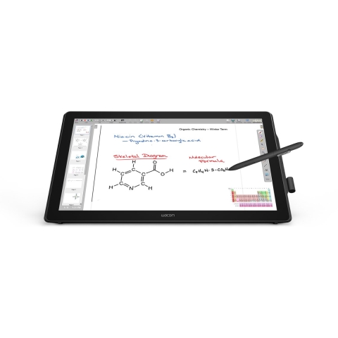 Wacom DTH-2452 Kabelgebonden Creatief tekentablet Energielabel: E (A - G) Zwart